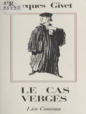 cover image of Le cas Vergès